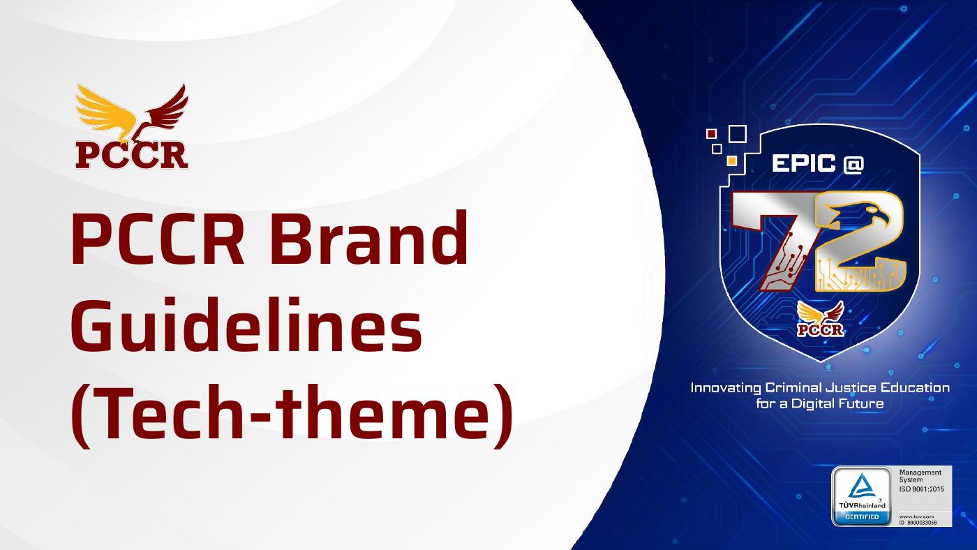 PCCR 72nd Brand Guidelines | PDF to Flipbook