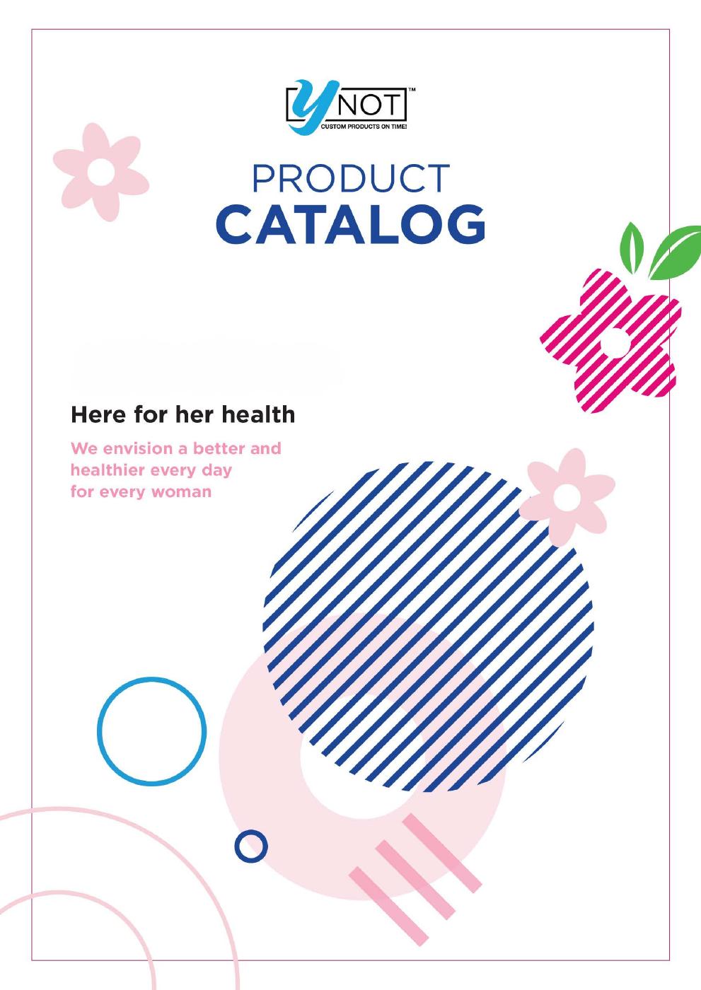 Y-Not Women Focused Promotional Items cover