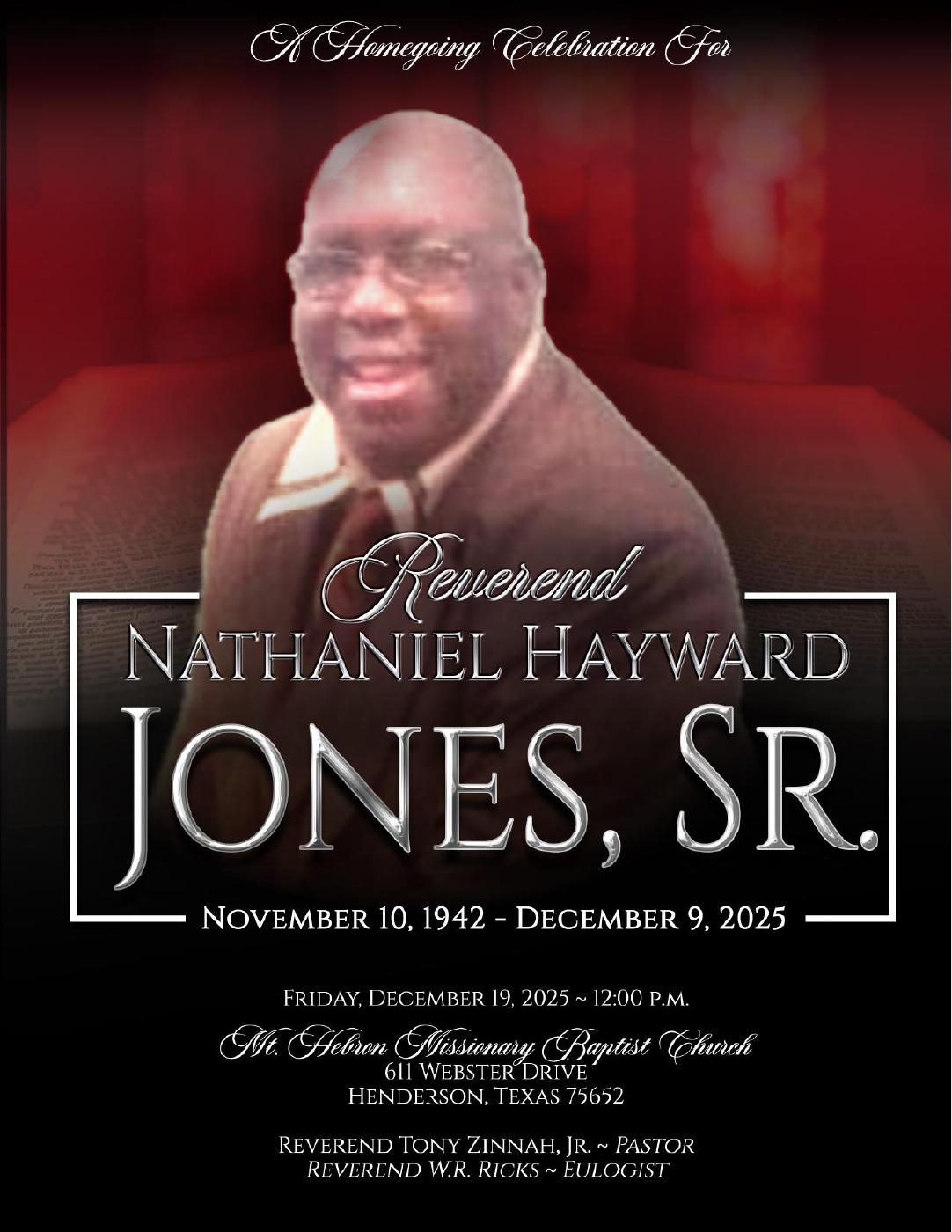 A Homegoing Celebration For