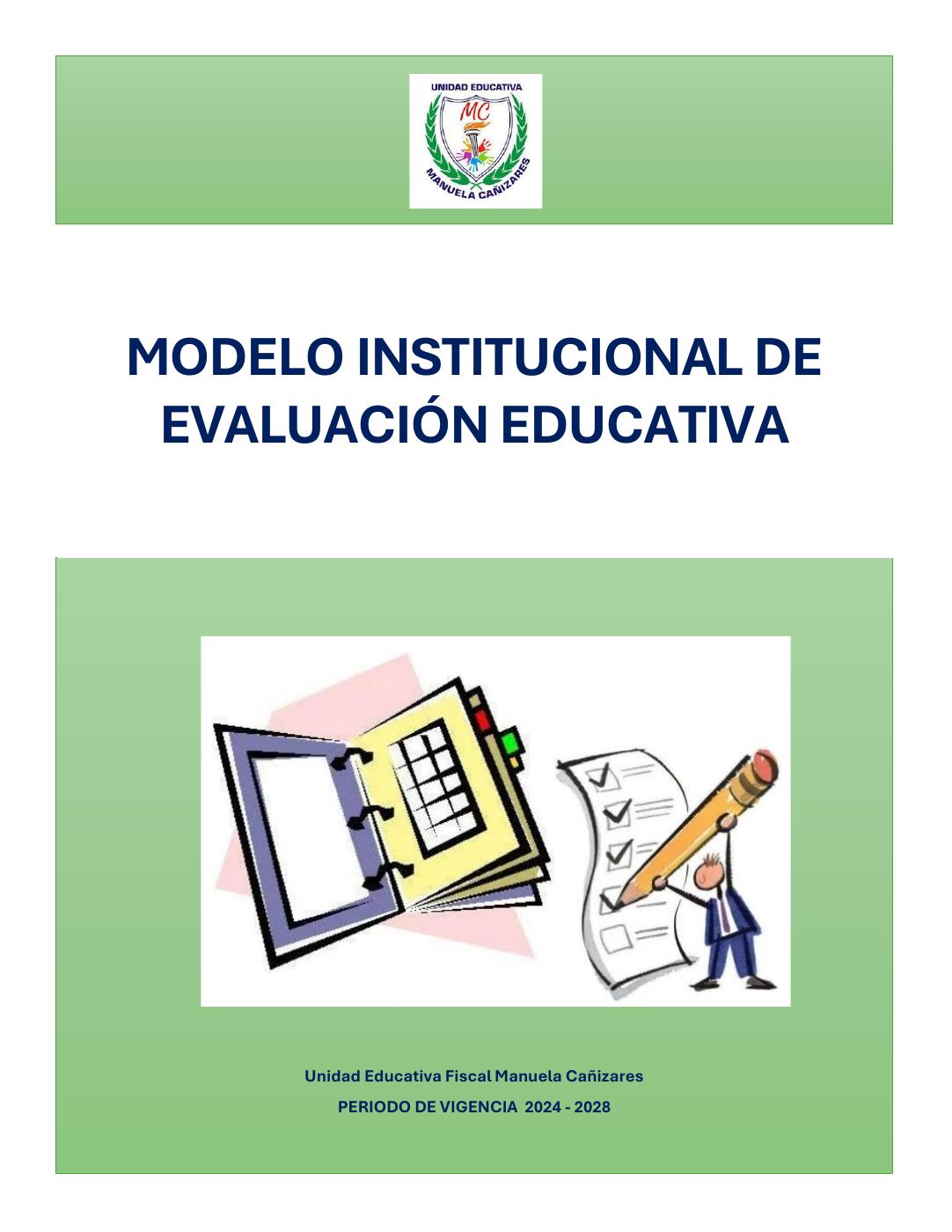 Modelo Institucional de Evaluación Educativa (MIEE) | PDF to Flipbook