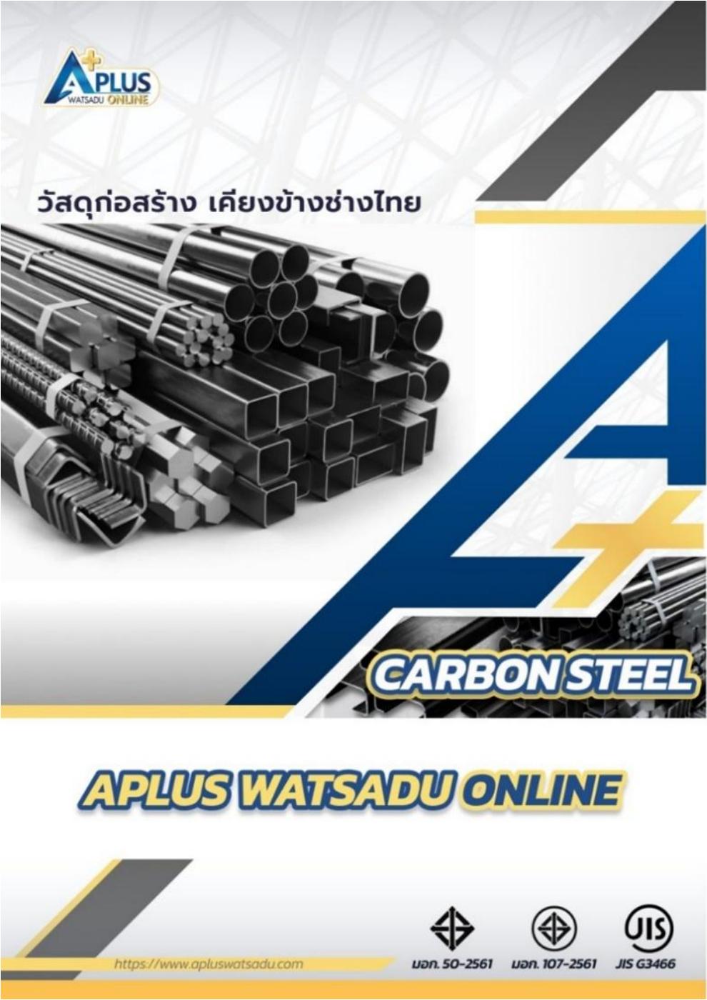 Aplus Watsadu - Carbon Steel [เหล็กดำ] | PDF to Flipbook
