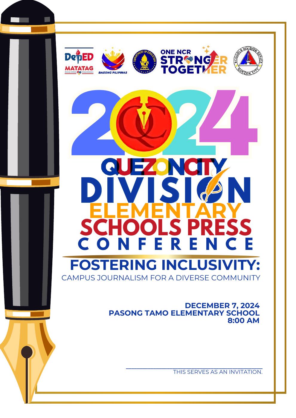 2024 QUEZON CITY DIVISION SCHOOLS PRESS CONFERENCE | PDF to Flipbook