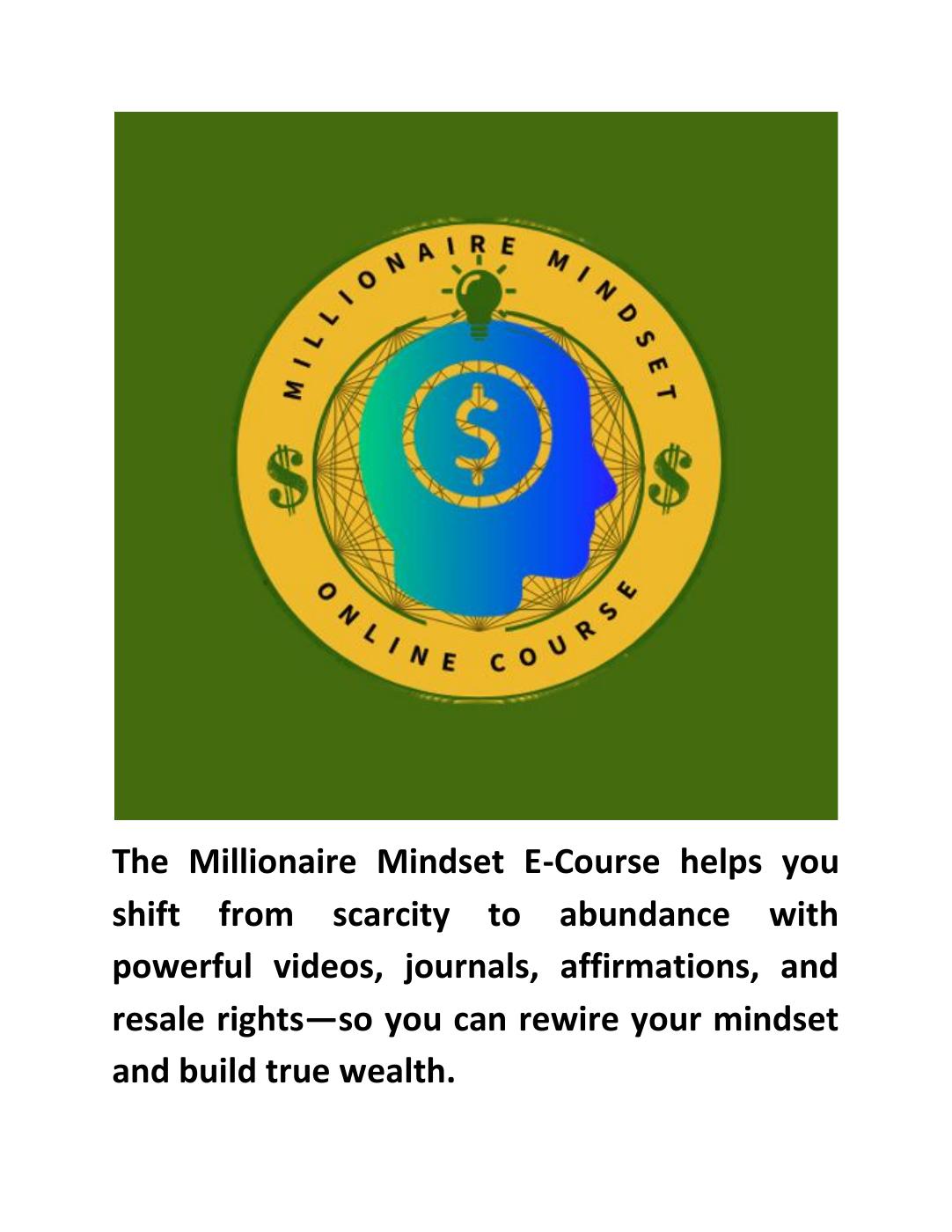 millionaire-mindset-e-course-review-program-digital