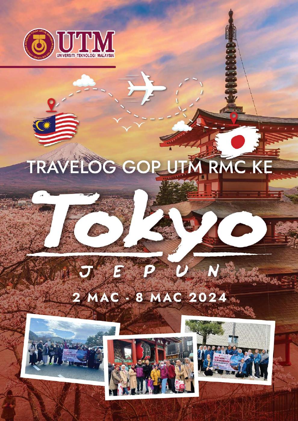 Travelog GOP UTM RMC ke TOKYO | PDF to Flipbook