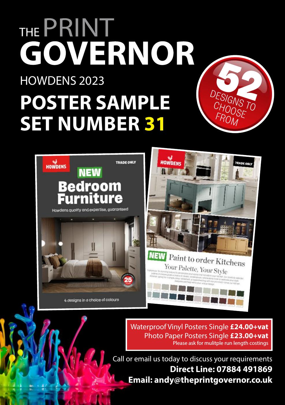 Howdens Poster Sample Set 31 | PDF to Flipbook
