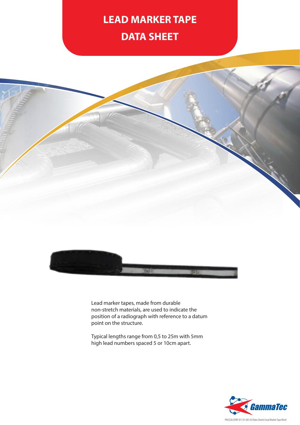 Lead Marker Tape
