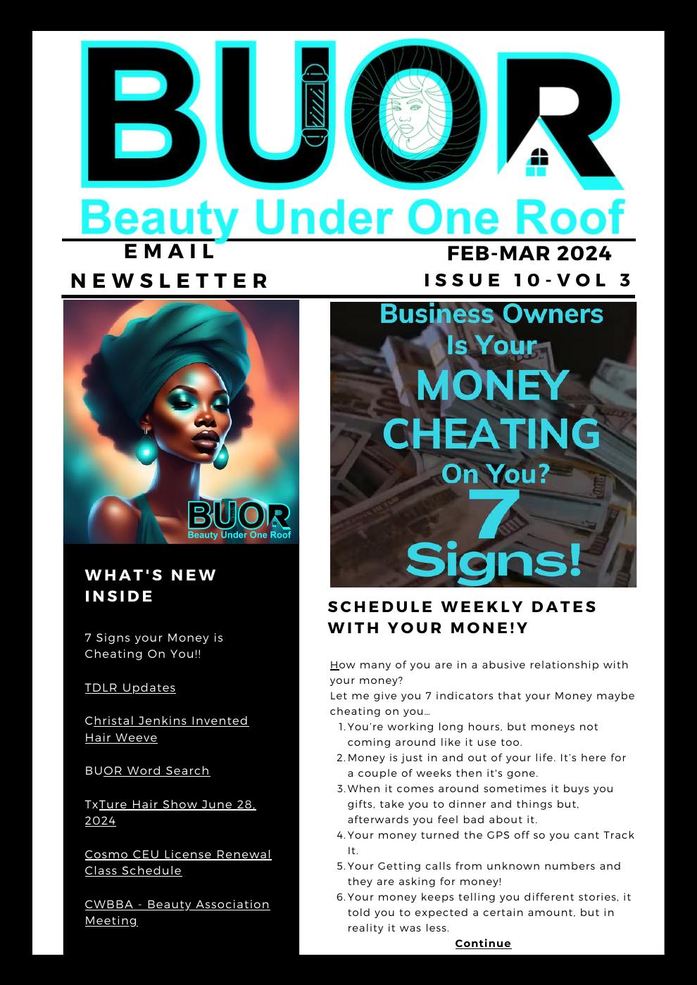 BUOR Beauty News Feb-Mar 24