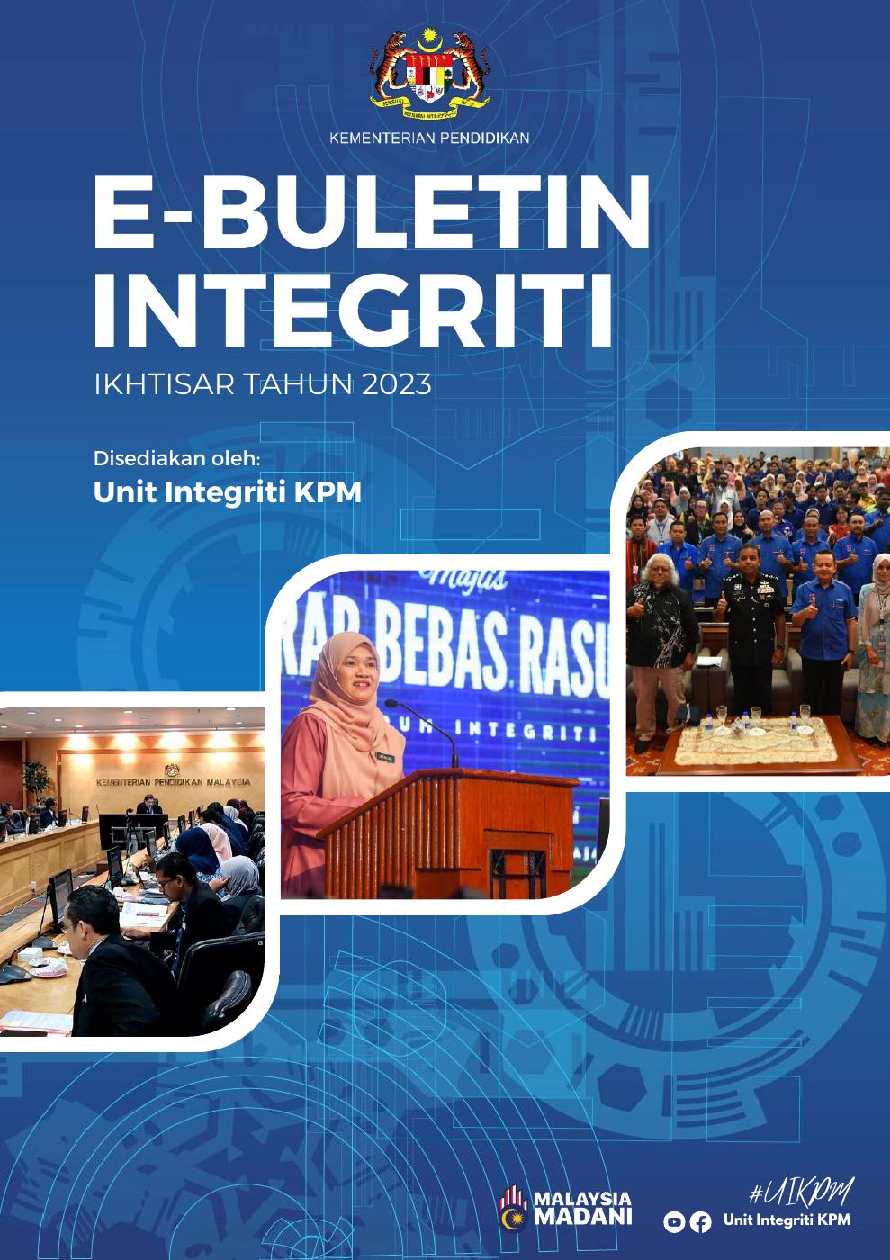 E-Buletin Integriti KPM Tahun 2023 | PDF To Flipbook