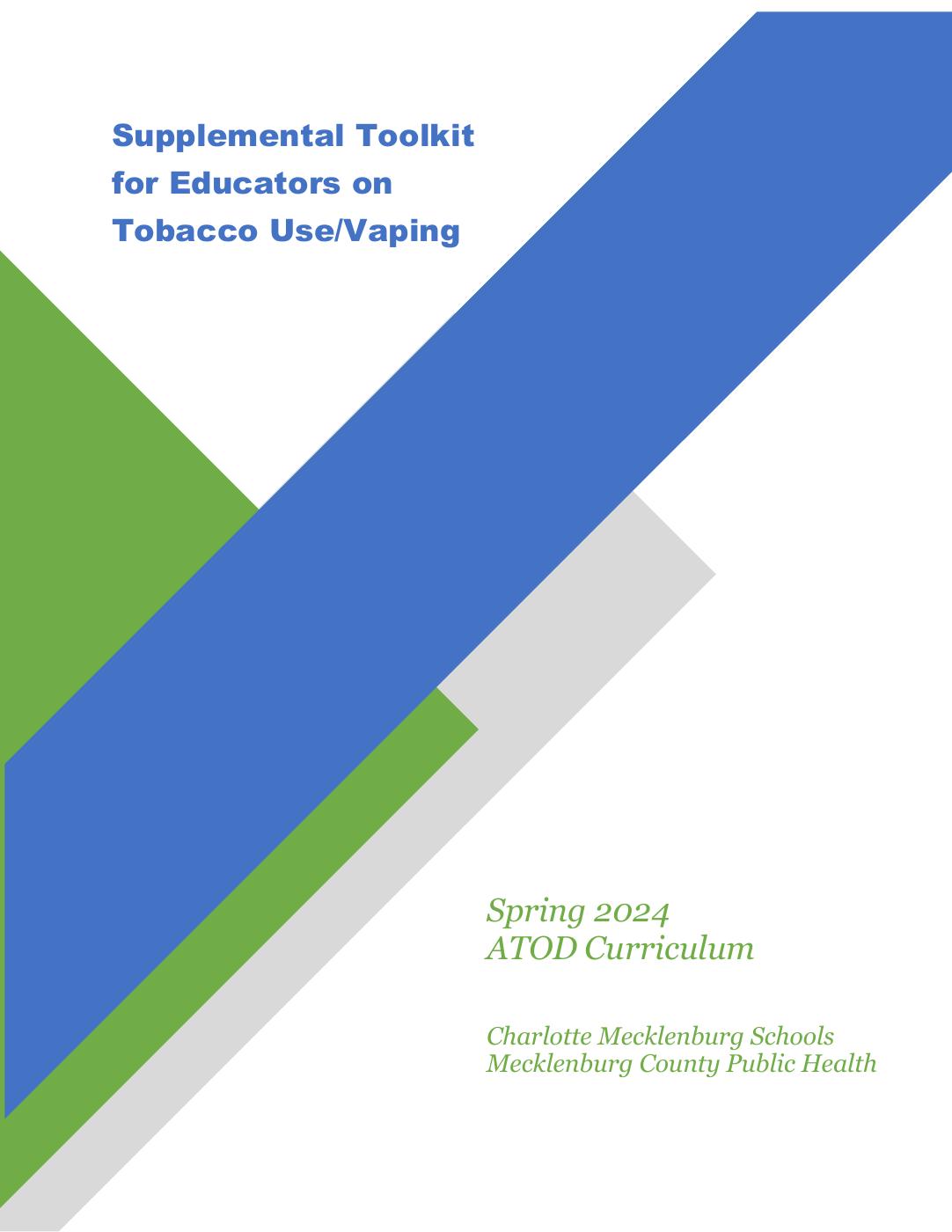 Supplemental ToolKit for Educators