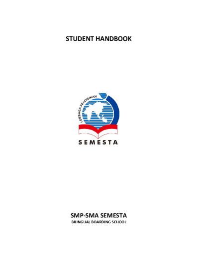 STUDENT HANDBOOK 2023 - 2024 | PDF To Flipbook