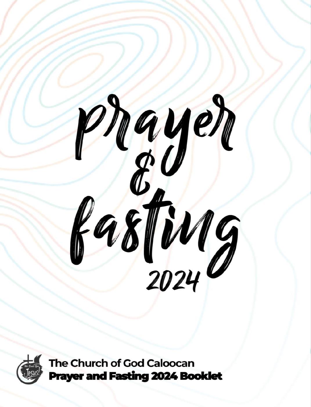Prayer and Fasting 2024 Handbook PDF to Flipbook
