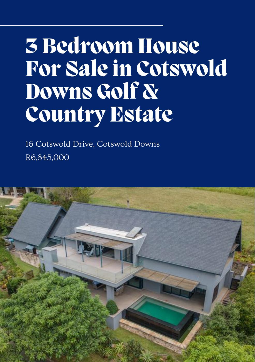 Jason Howes Cotswold Downs Golf & Country Estate PDF to Flipbook