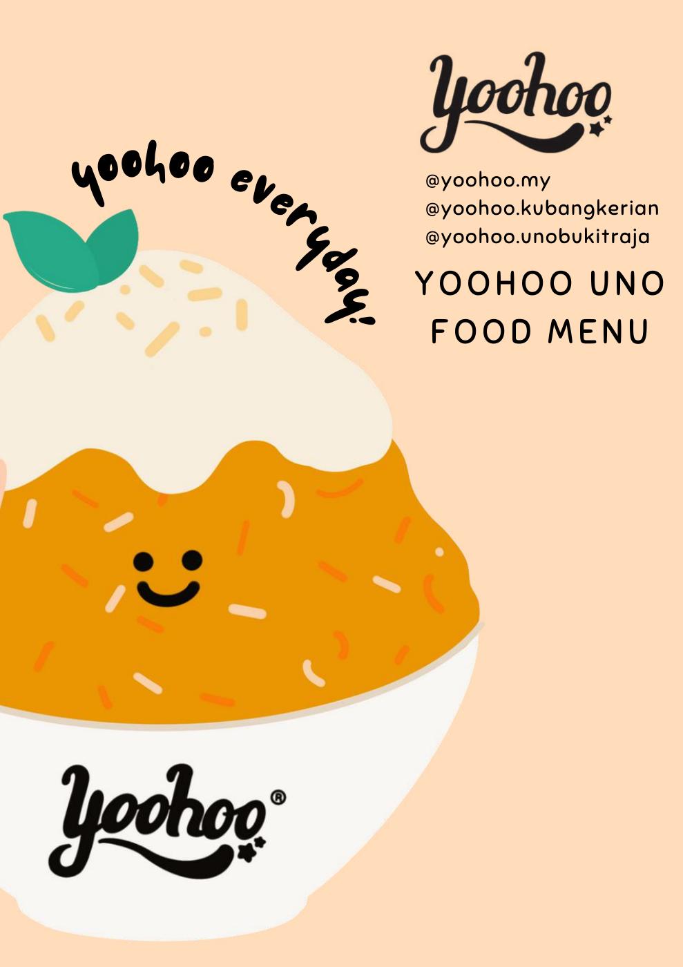 Yoohoo Uno Bukit Raja Food Menu | PDF to Flipbook