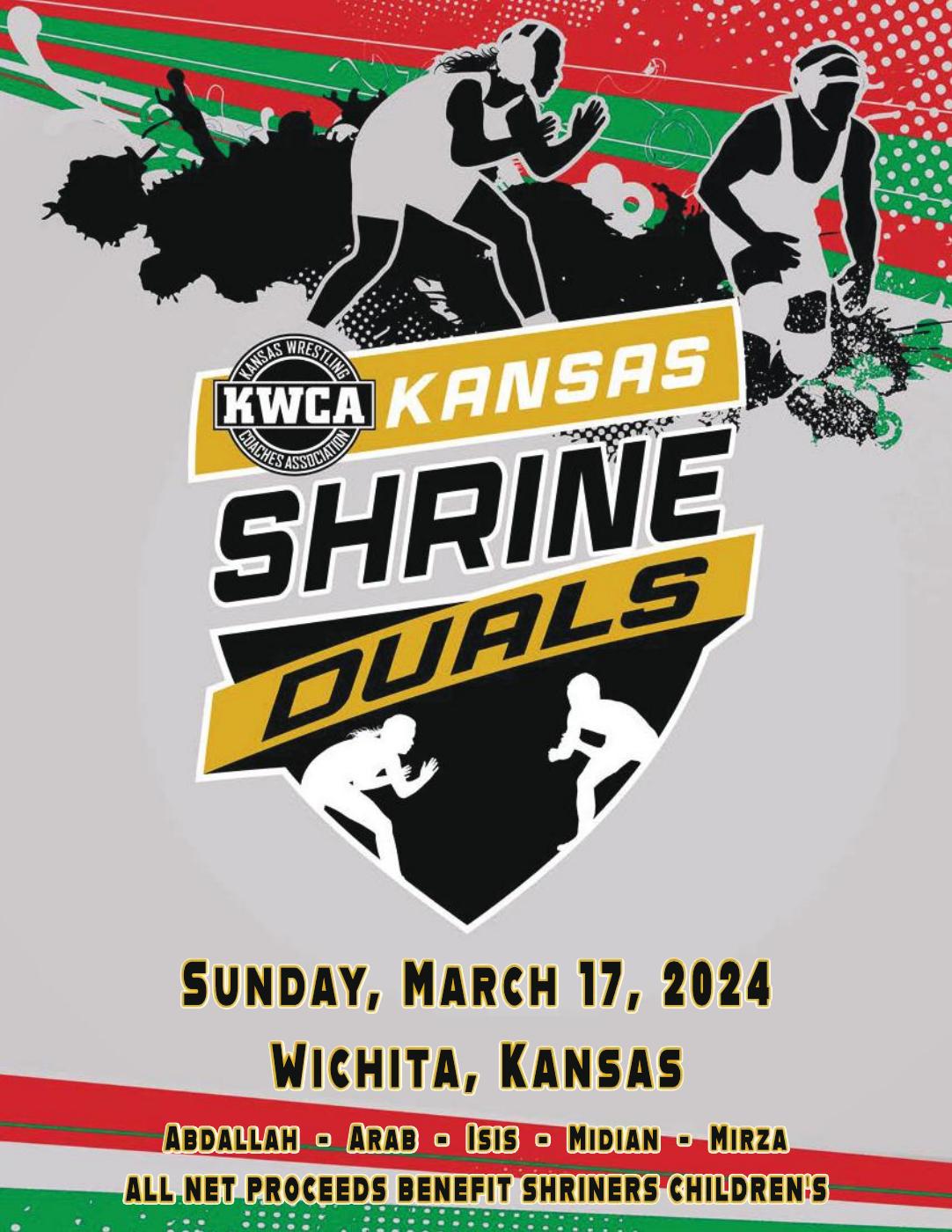 2024 KWCA Kansas Shrine Duals Match Day Program