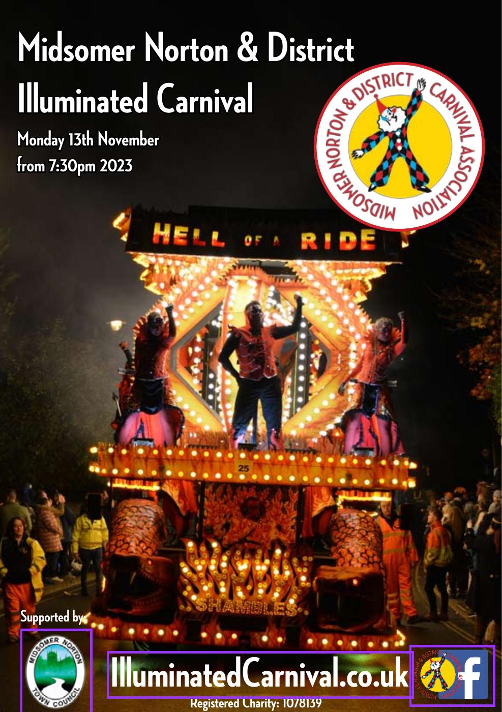 2023 Midsomer Norton Carnival Programme PDF to Flipbook