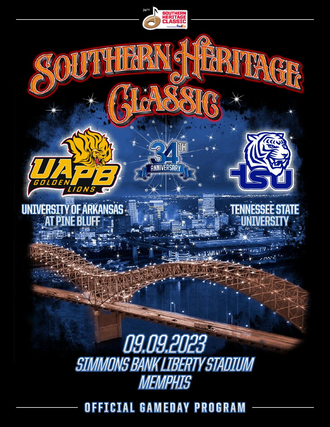 2023 Southern Heritage Classic Official GameDay Program