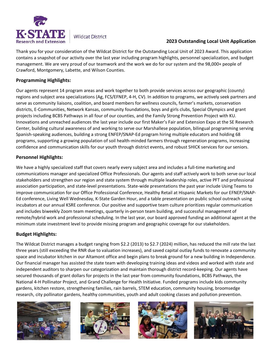 2023 Outstanding Local Unit Nomination Packet | PDF to Flipbook