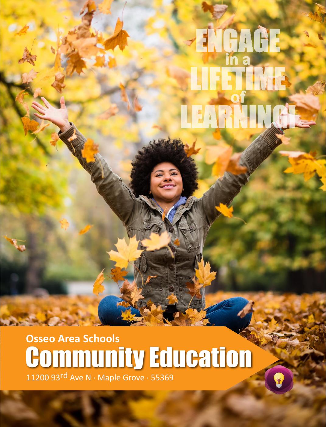 Osseo Community Education Fall 2023 Catalog PDF to Flipbook