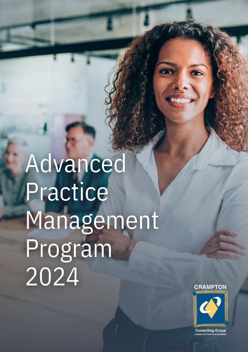 Advanced Practice Management Program