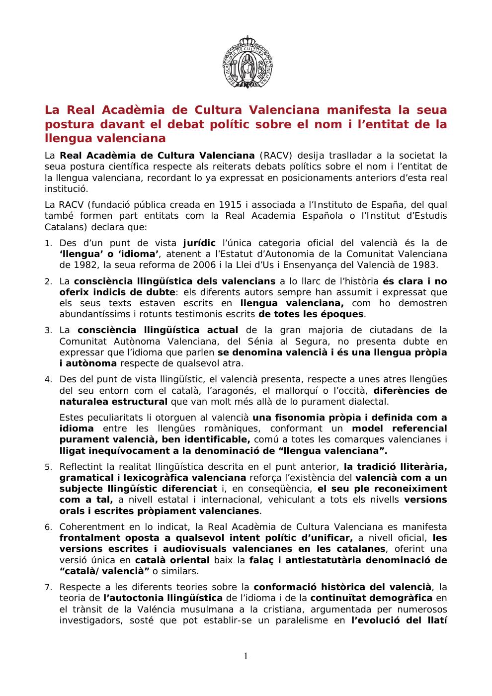 Manifest de la RACV | PDF to Flipbook