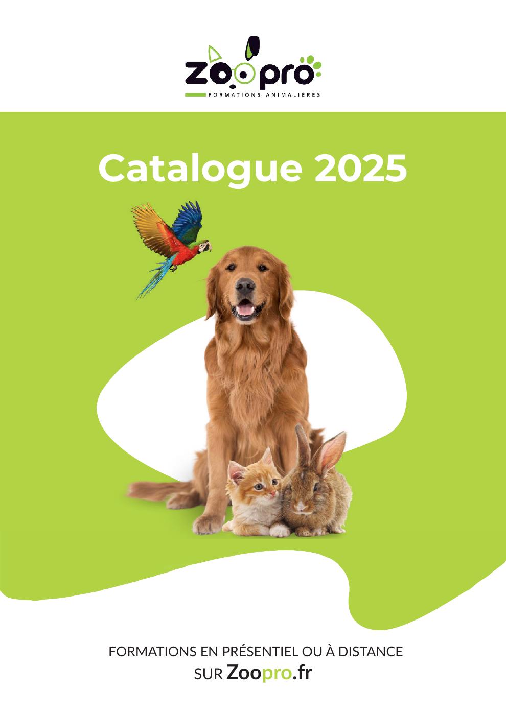 Catalogue de formations Zoopro | PDF to Flipbook