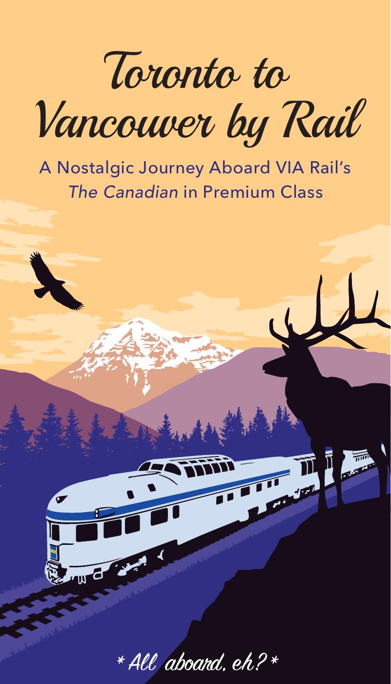 Toronto to Vancouver by Rail