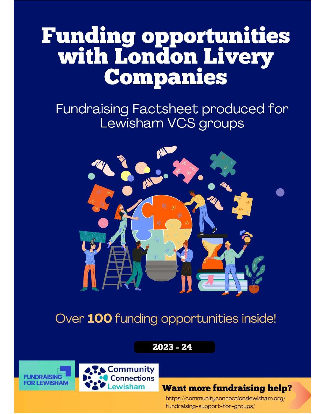 Funding opportunities with London Livery Companies PDF to Flipbook