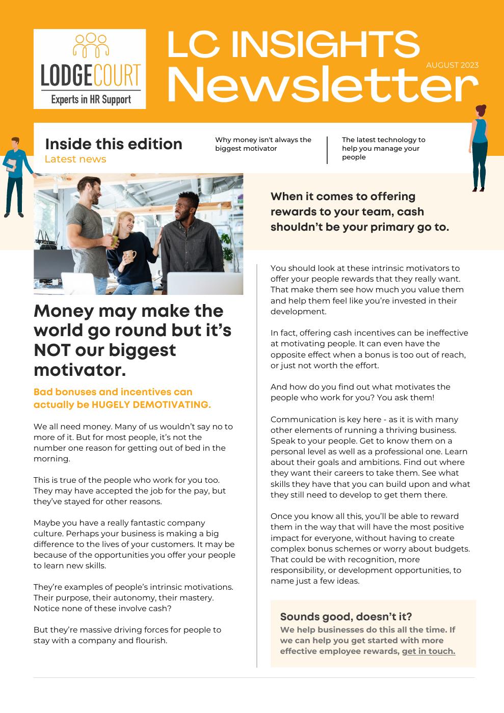 Lodge Court Newsletter