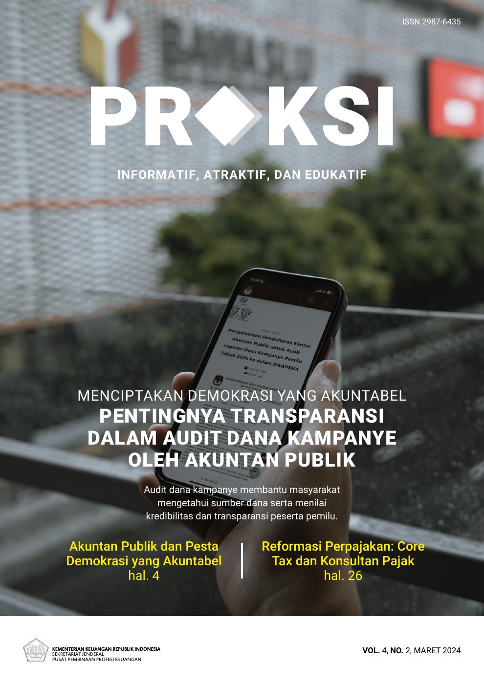 PROKSI VOL. 4, NO. 2, MARET 2024 | PDF to Flipbook