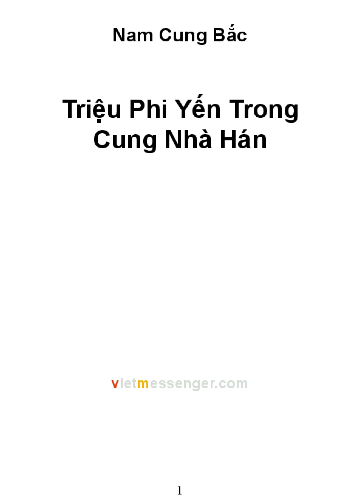 Triệu Phi Yến Trong Cung Nhà Hán | PDF to Flipbook