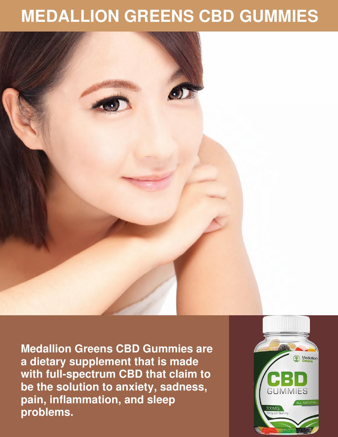 Medallion Greens CBD Gummies Reviews PDF to Flipbook