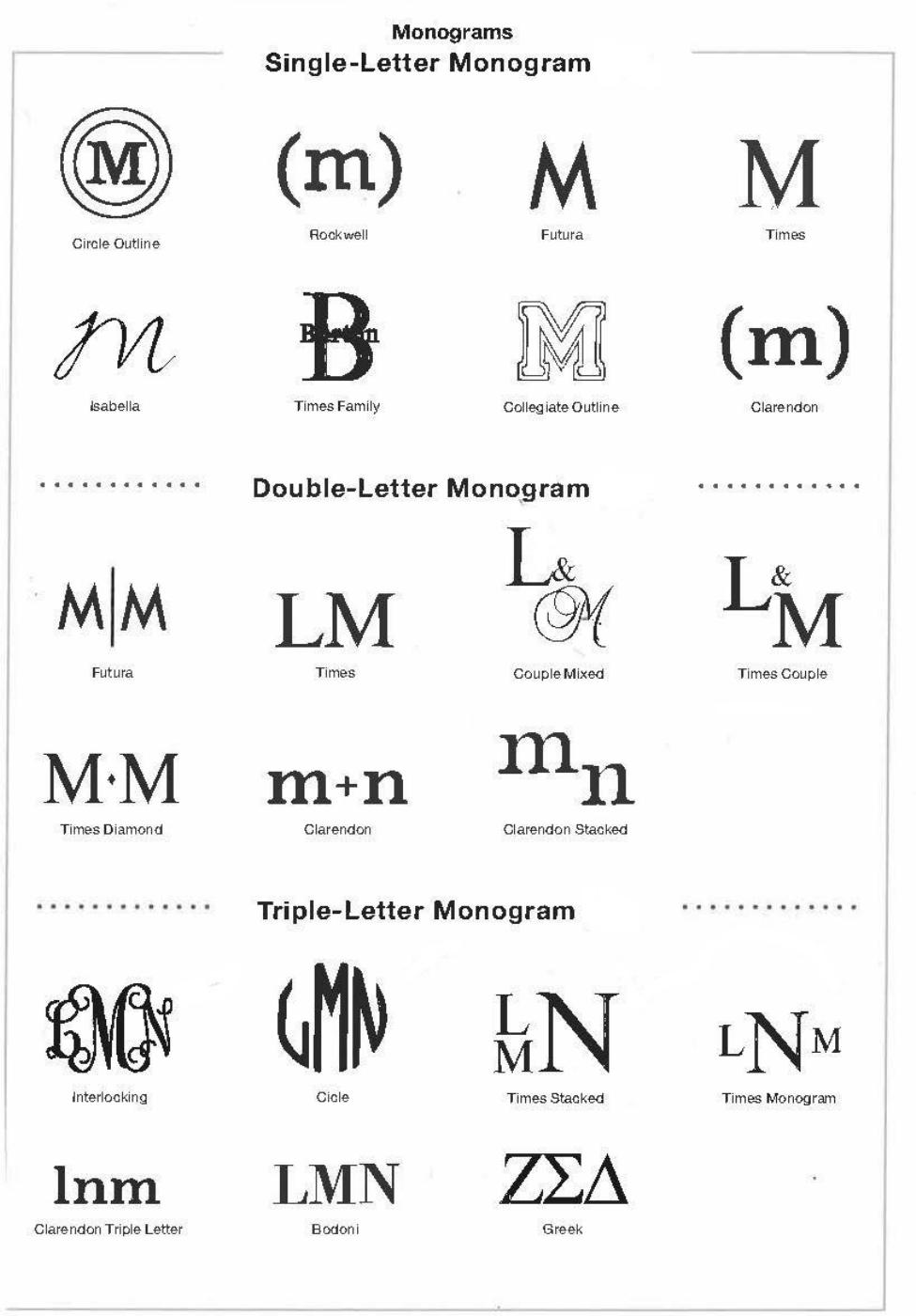 Monograms | PDF to Flipbook