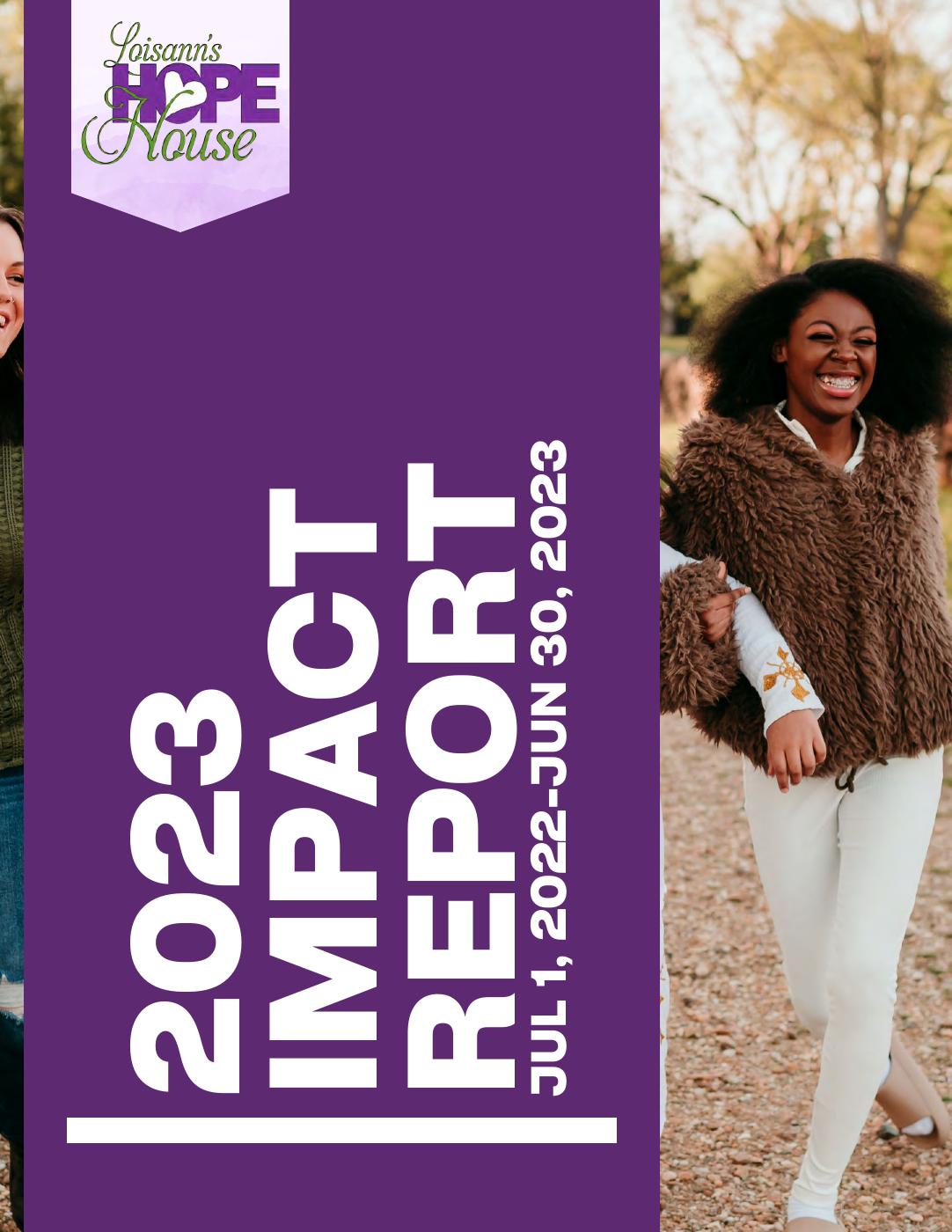 Loisann's Hope House Annual Report PDF to Flipbook