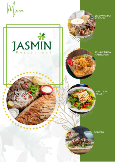 Jasmin Restaurant Menu | PDF to Flipbook