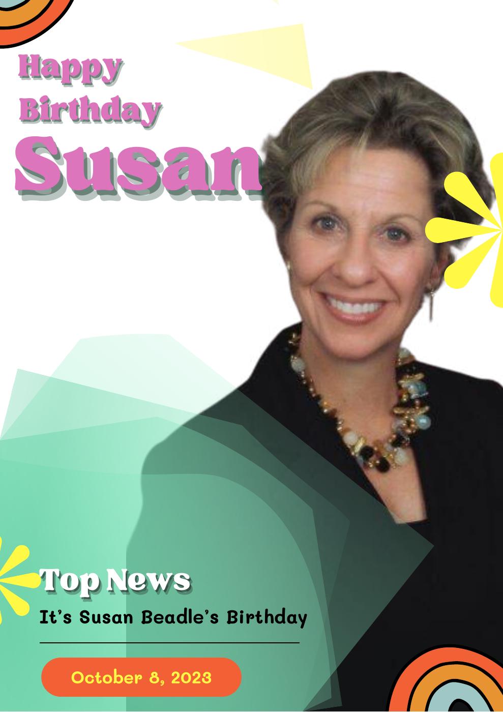 Happy Birthday Susan!