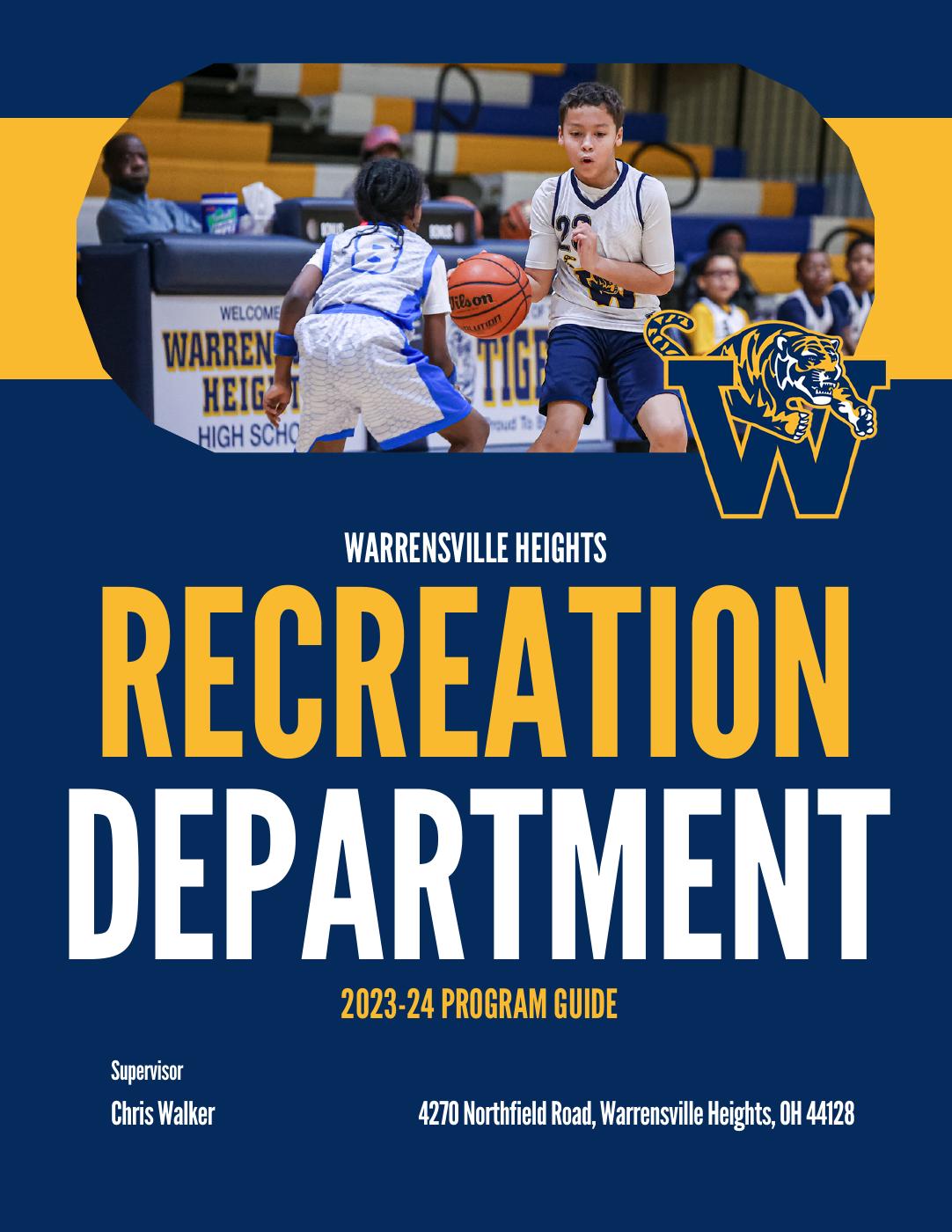 Warrensville Heights Recreation Program Media Guide