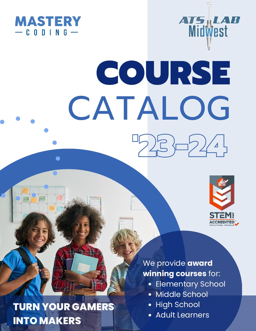 LABMidwest Catalog of Mastery Coding Courses