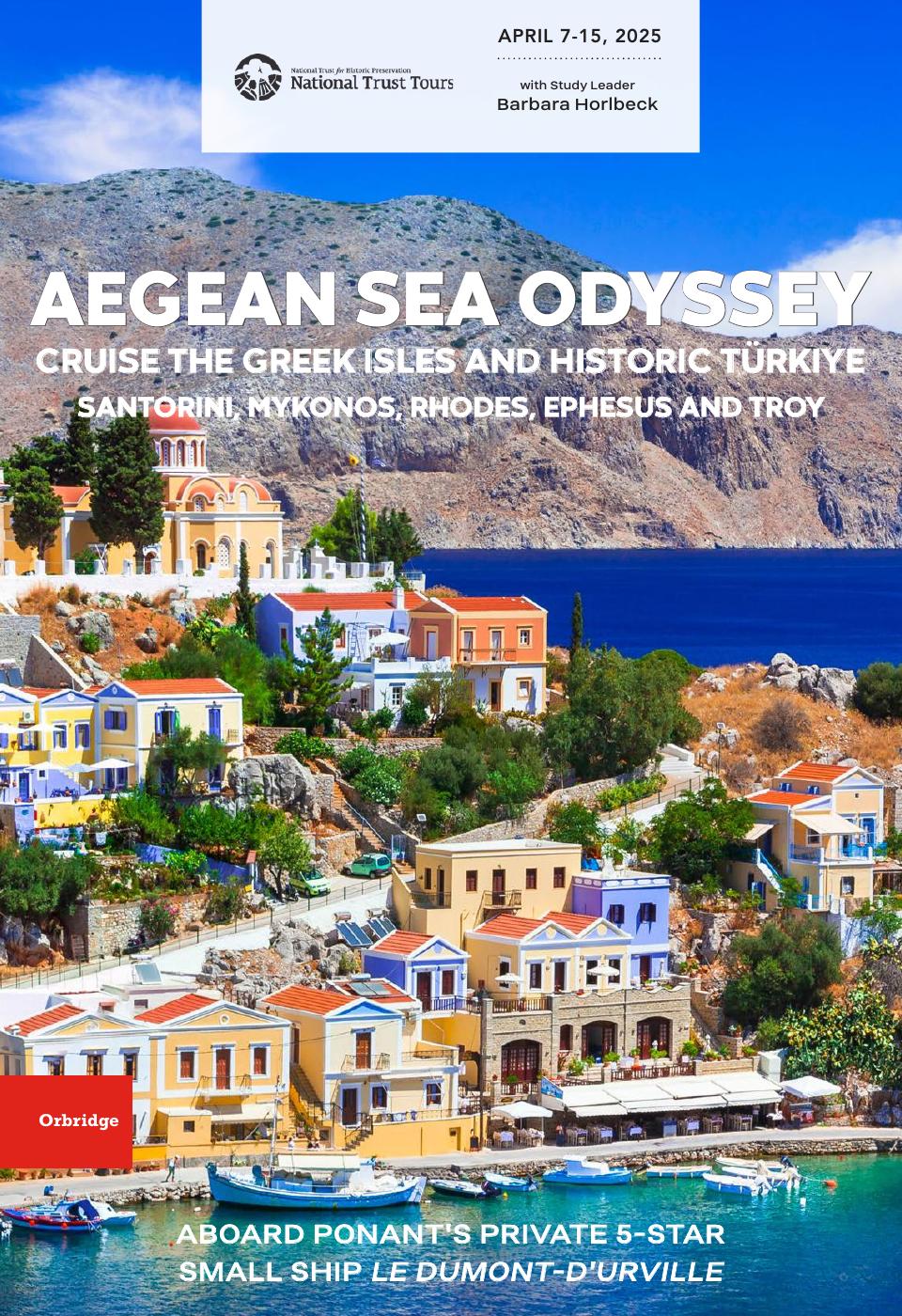 National Trust Tours Aegean Sea Odyssey 2025