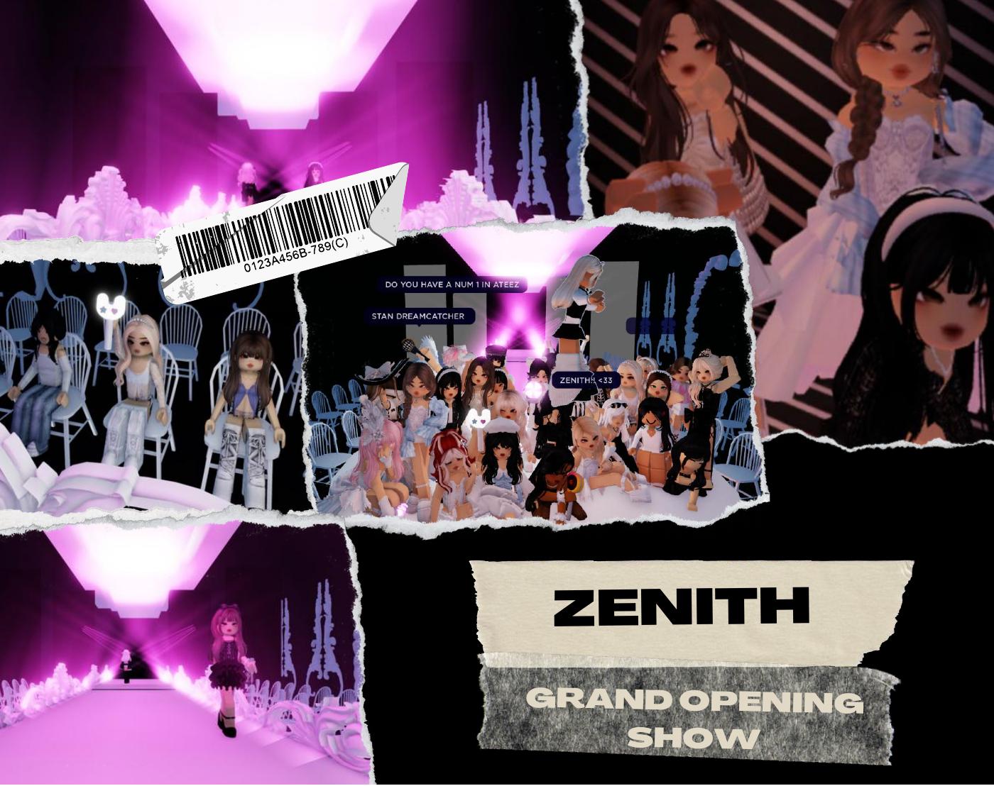 ZENITH GRAND OPENING SHOW PDF to Flipbook