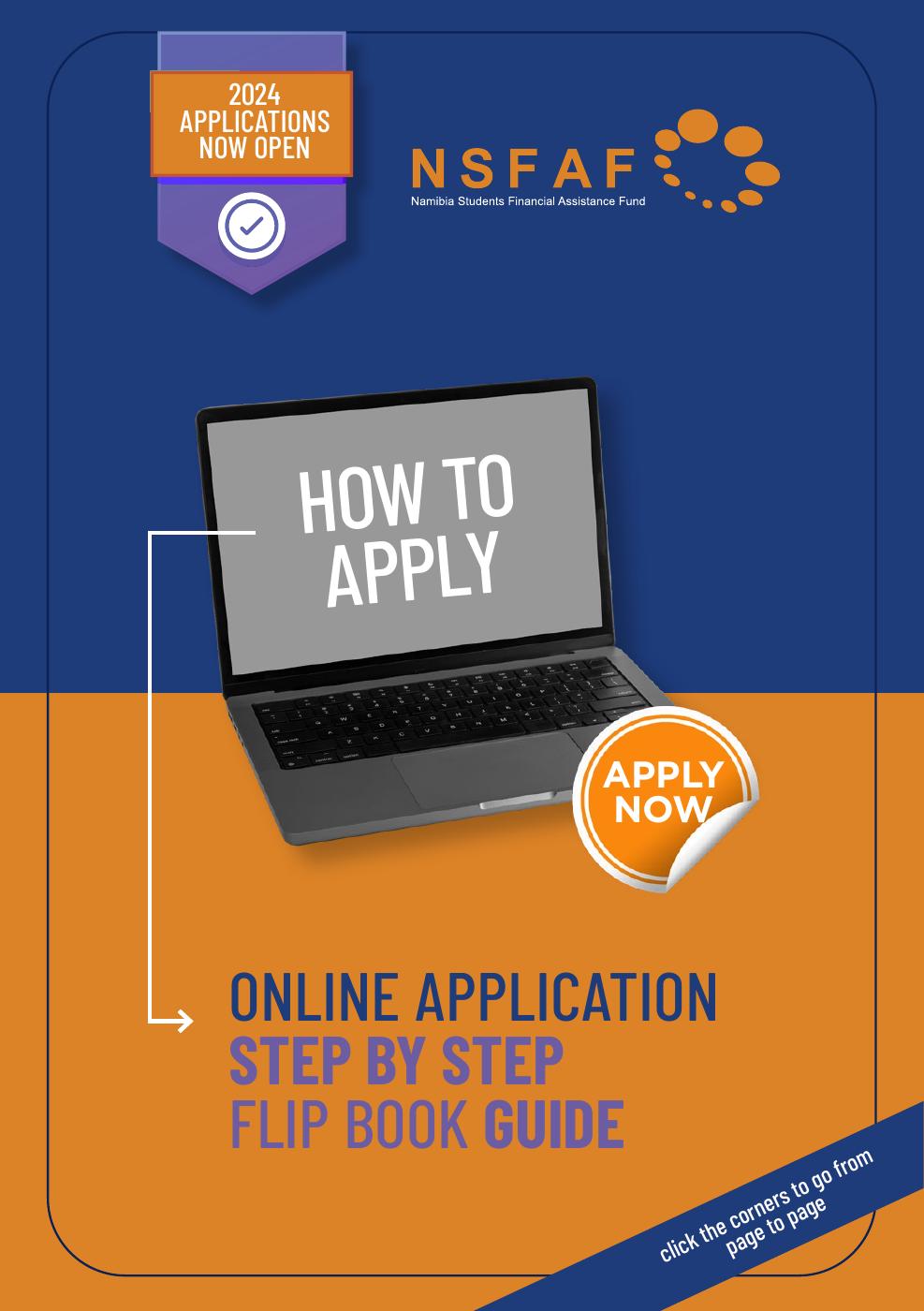 NSFAF 2024 Applications PDF to Flipbook