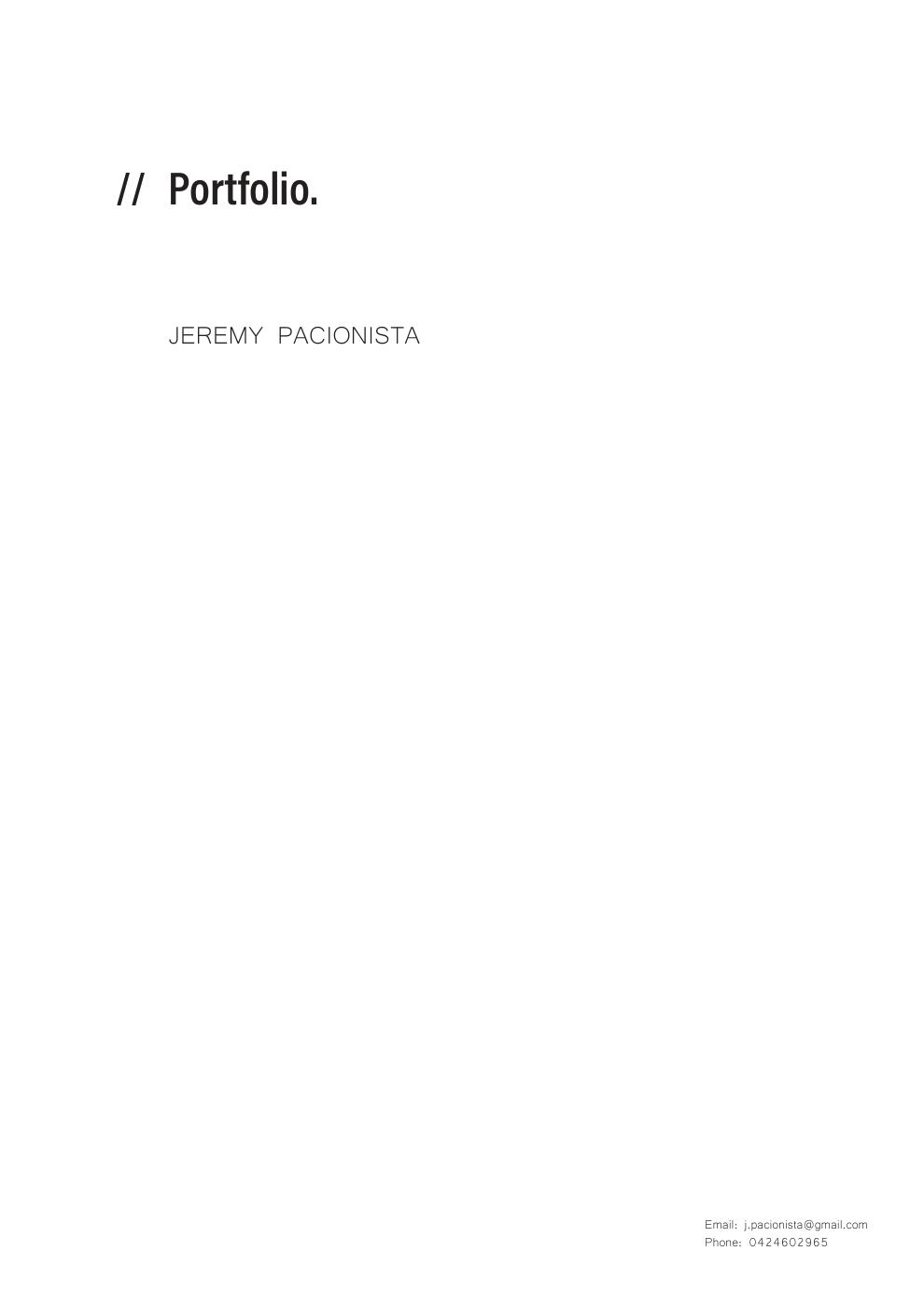 Architecture Graduate Portfolio 2024 | PDF to Flipbook