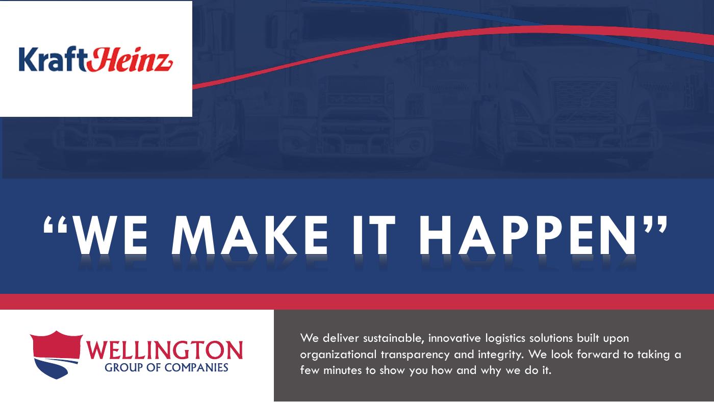 KRAFT + Wellington Motor Freight