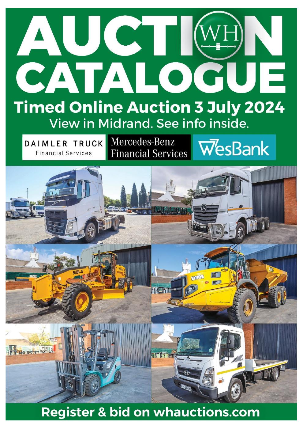 WH Midrand Online Auction 3 July