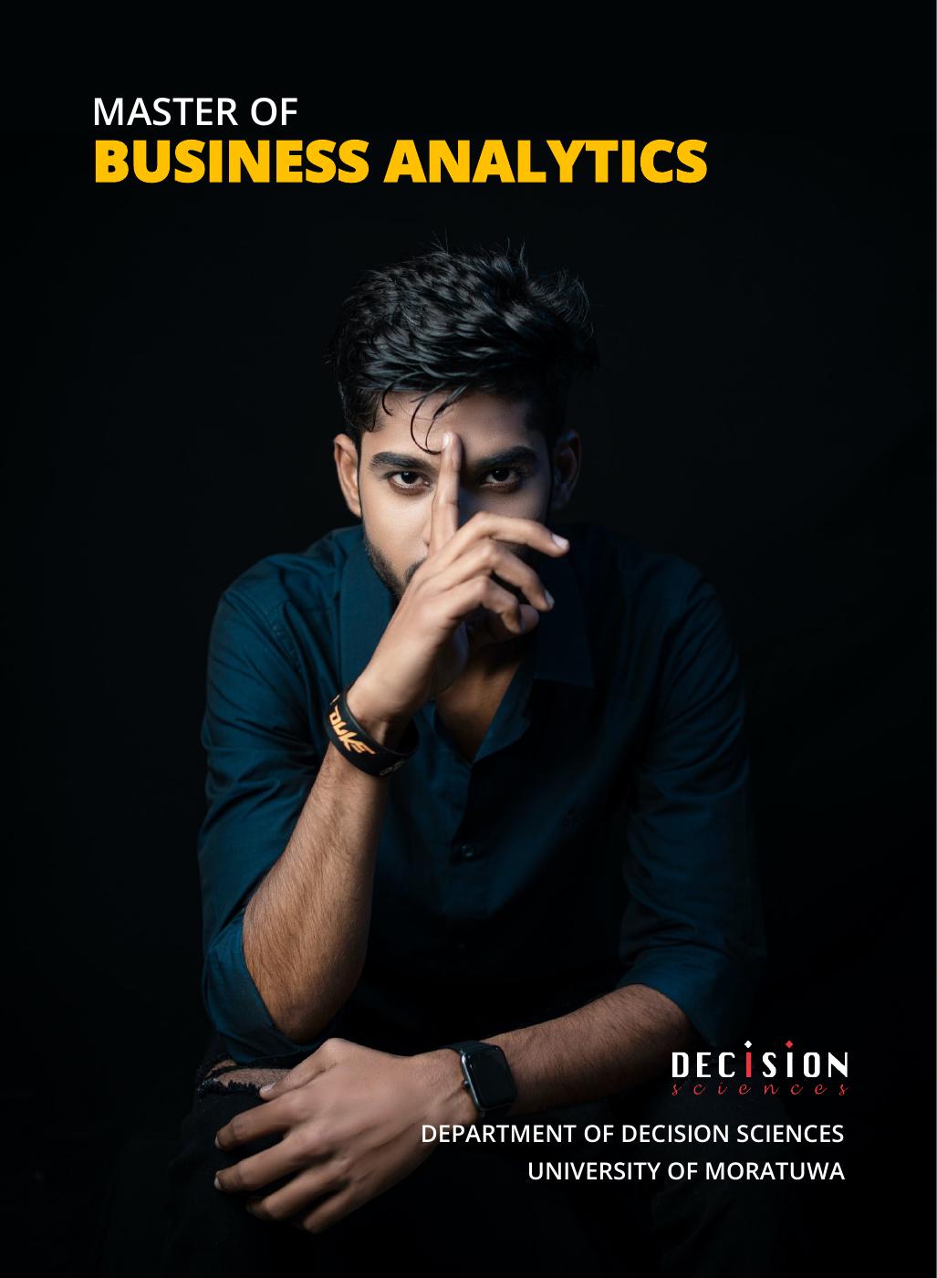 Master Of Business Analytics | PDF To Flipbook