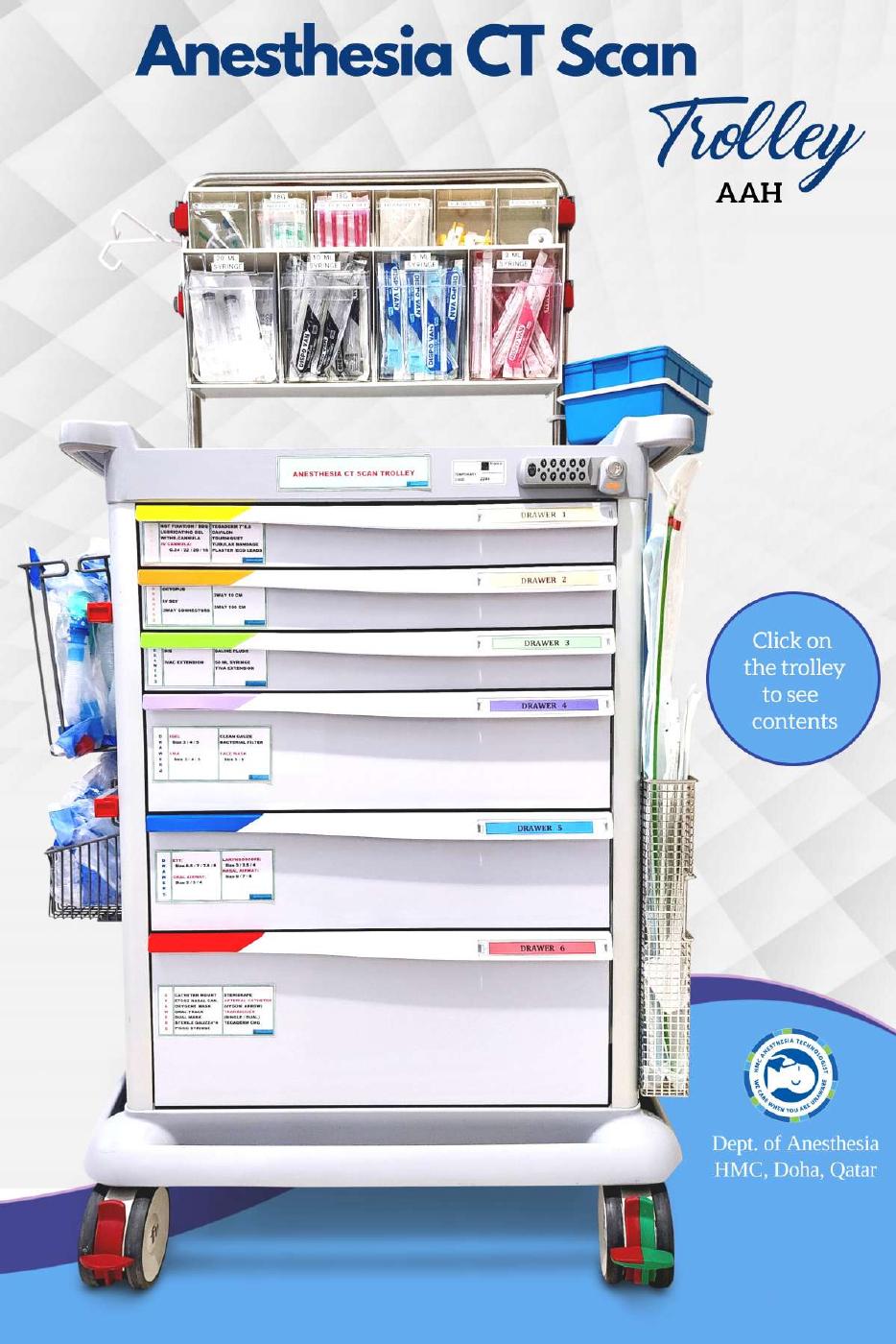 AAH CT Scan Trolley