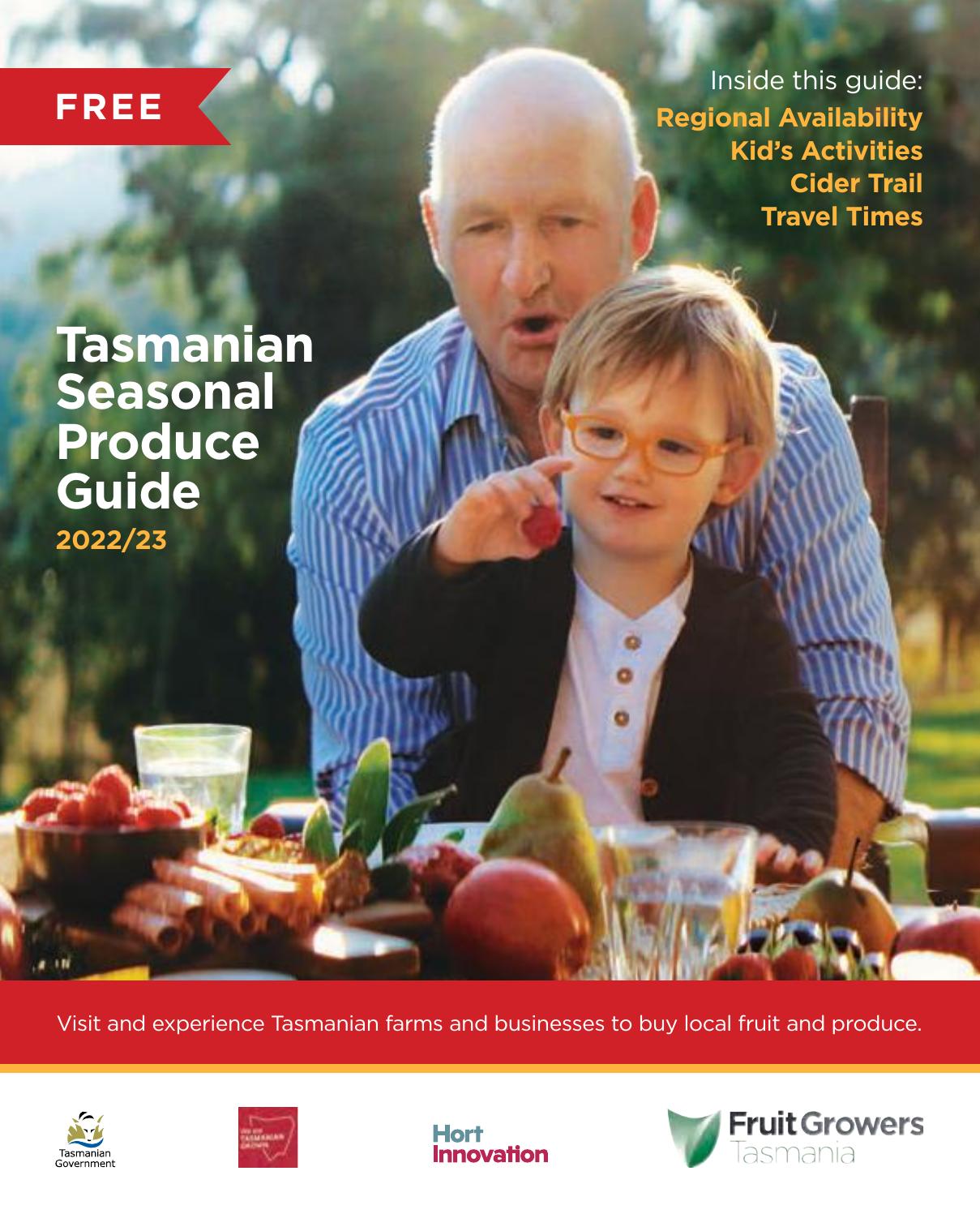 Tasmanian Seasonal Produce Guide 202223