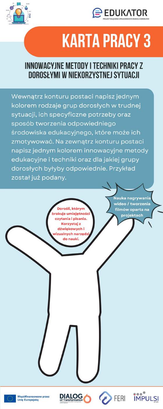 KARTA PRACY 3 - Innowacyjne Metody I Techniki Pracy Z Dorosłymi W ...