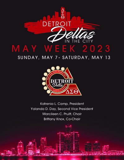 Delta Sigma Theta, Inc. Detroit Alumnae Chapter May Week 2023 | PDF to ...