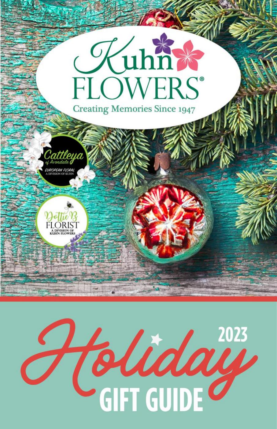 Kuhn Flowers 2023 Holiday Guide PDF to Flipbook