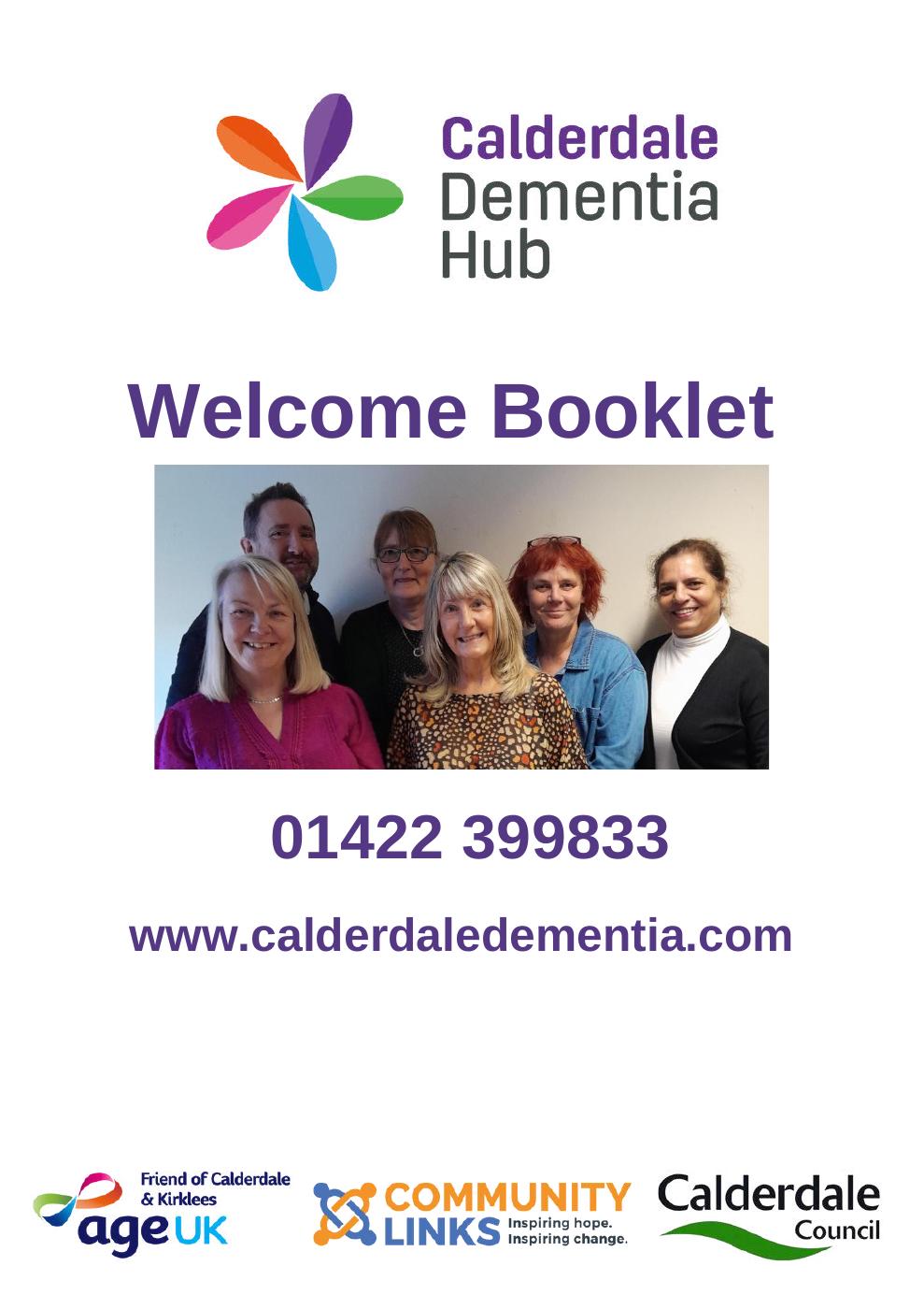 Calderdale Dementia Hub Booklet